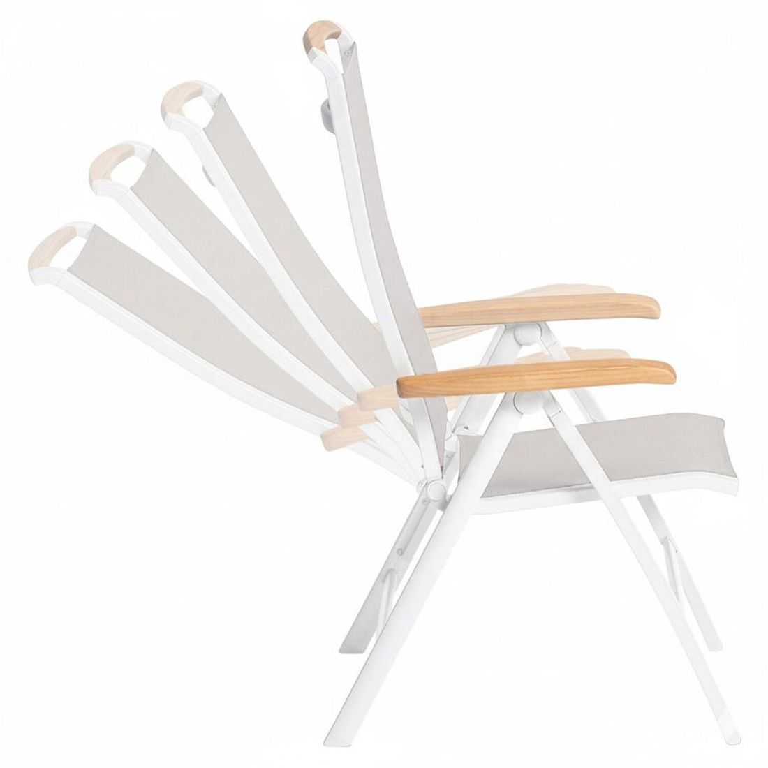 Kettler Memphis Gartenmöbel-Set M (4 Plätze) Tisch 160x95cm