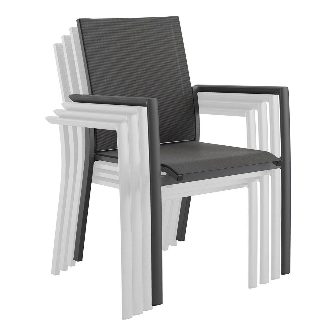 OUTLIV. Lucca Gartenmöbel-Set XL (8 Plätze) Tisch 220x100cm