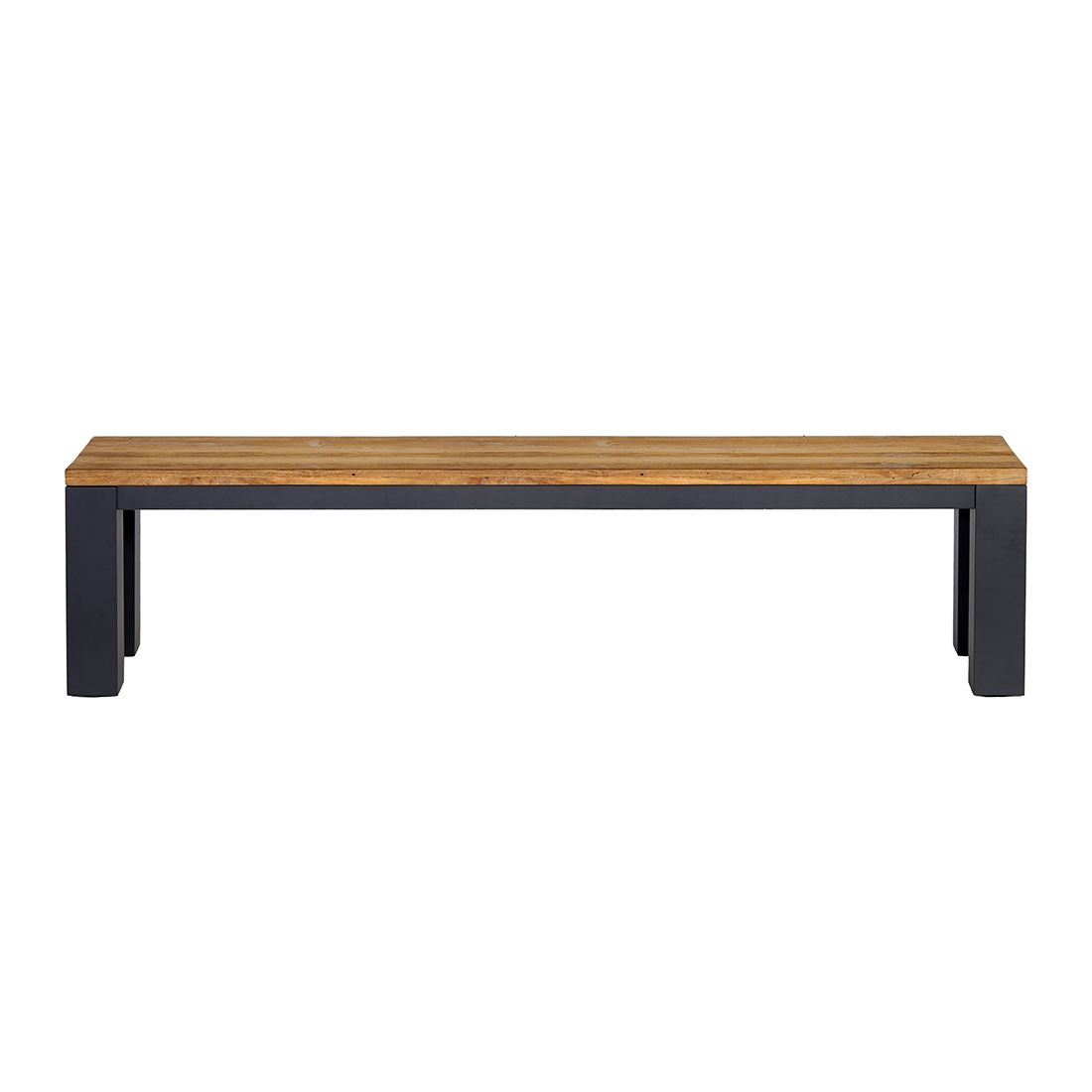 OUTLIV. Atlanta Gartenbank 190cm Aluminium/Teak Recycelt