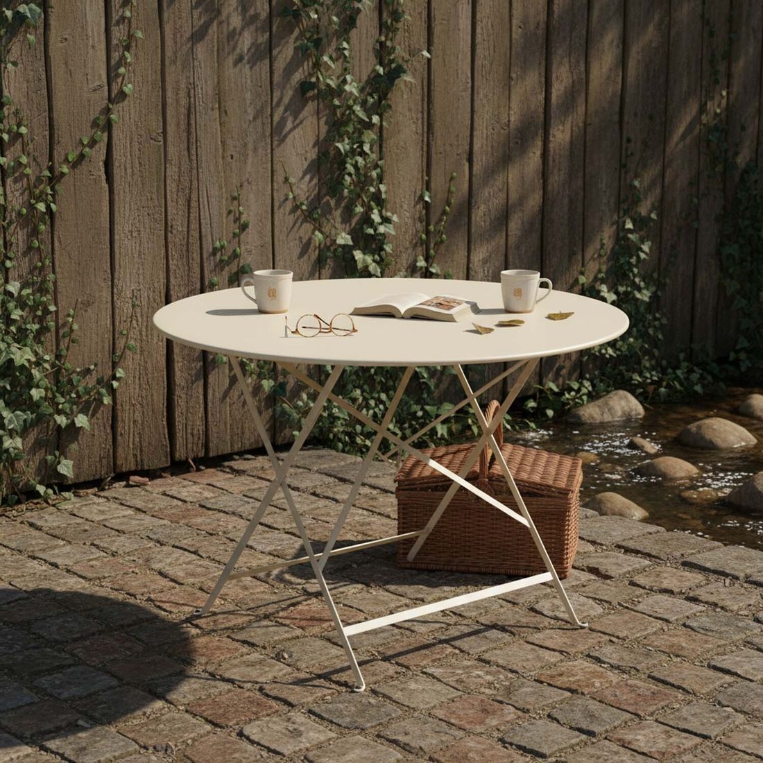 Fermob Bistro Klapptisch Ø117cm Stahl