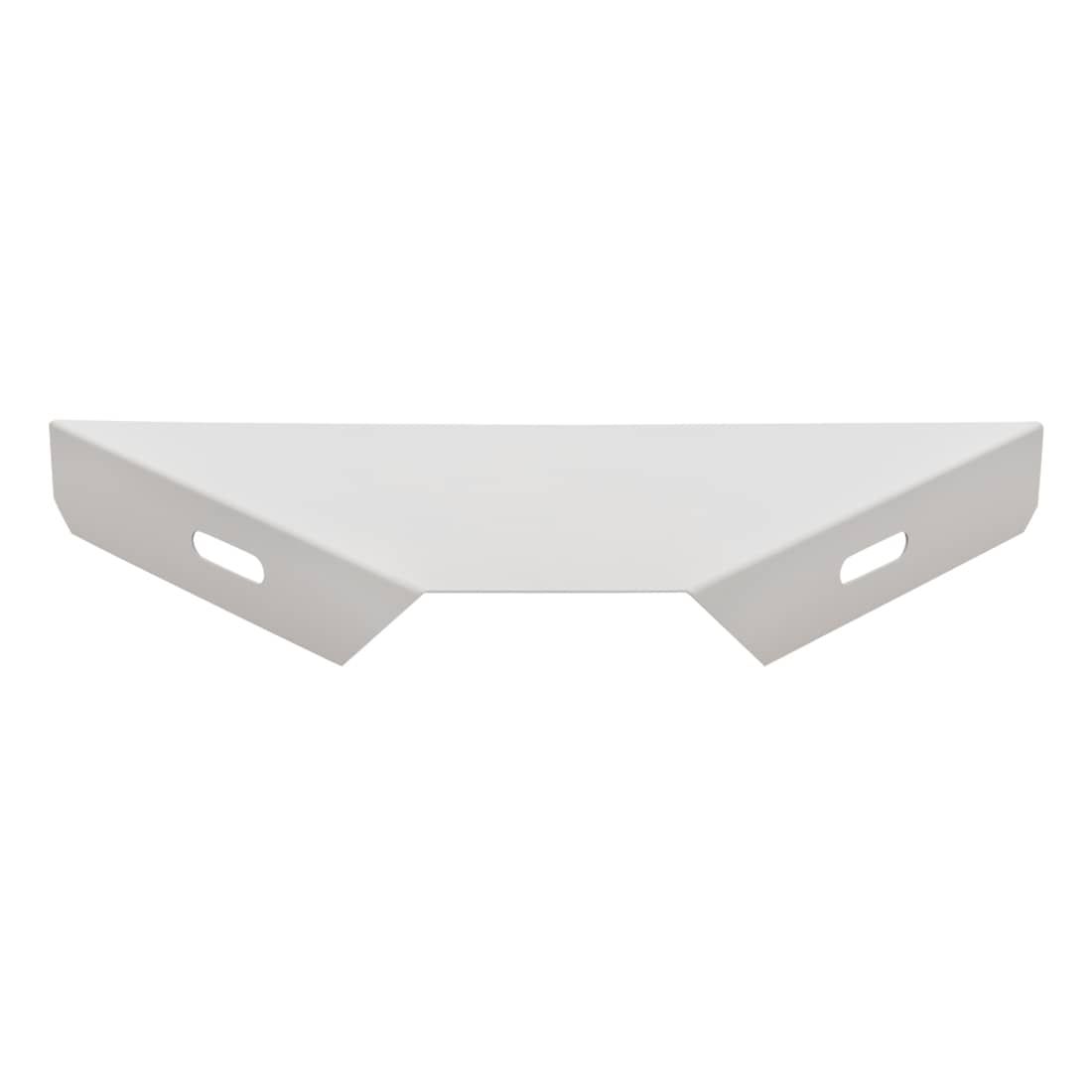 OUTLIV. Ecktablett für Hocker 90,5x35cm Aluminium