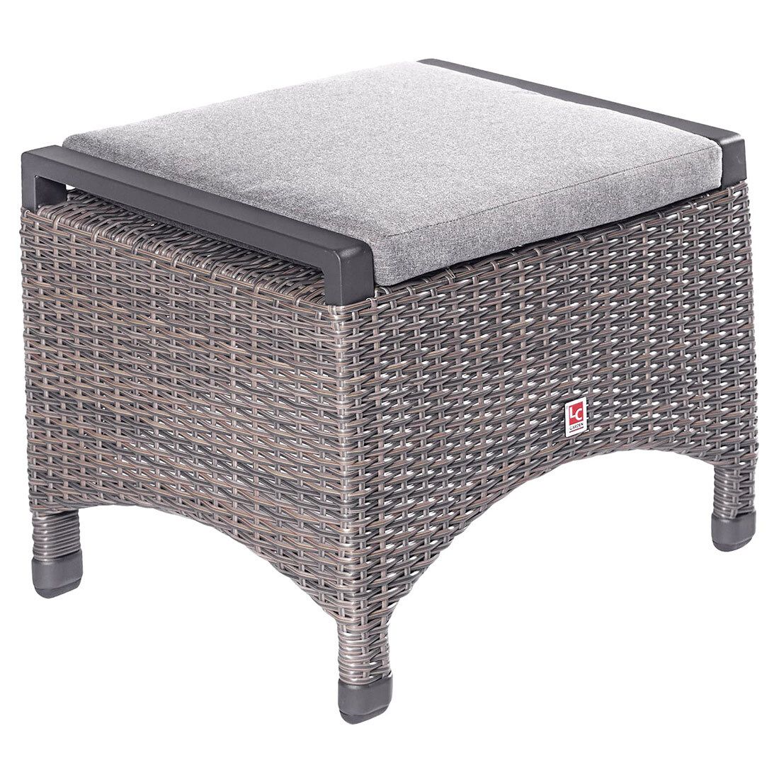 LC Garden Komido Gartenmöbel-Set L 6 verstellbar (Plätze) Tisch 200/260x100cm