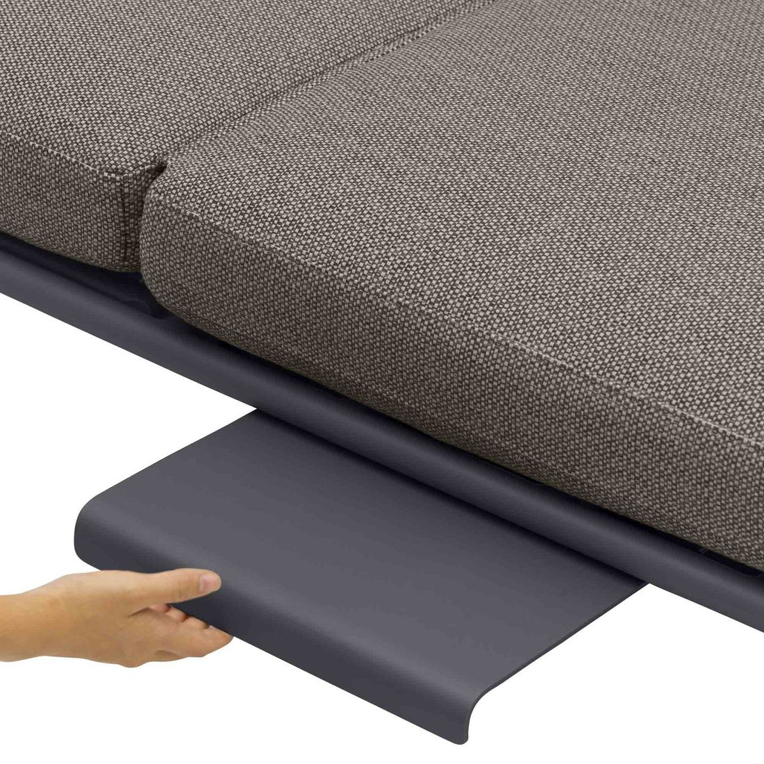 Zebra Somerset Gartenloungesofa Aluminium/Sunproof