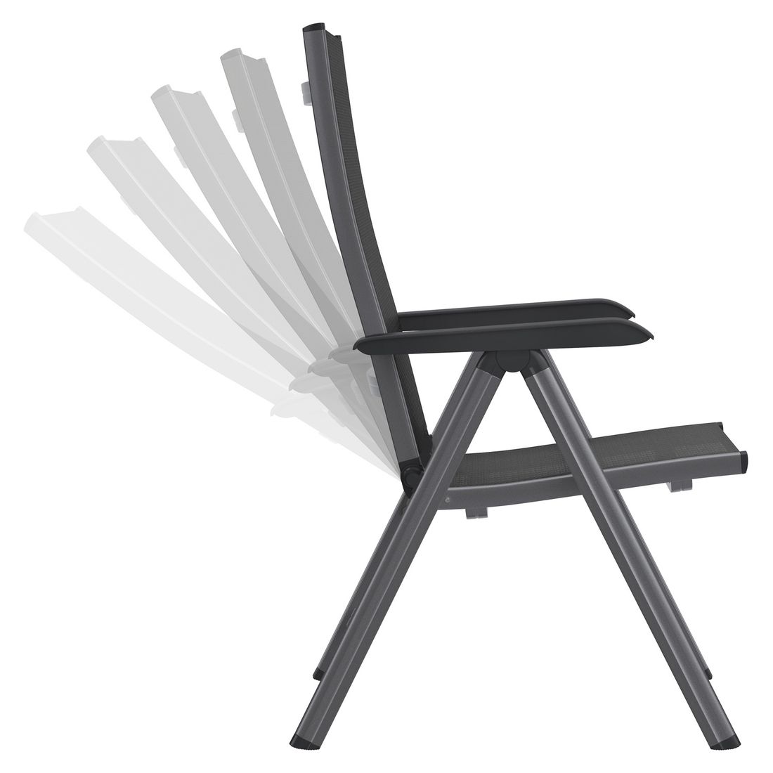 Kettler Basic Plus Gartenmöbel-Set mit OUTLIV. Tisch Aluminium/Dekton