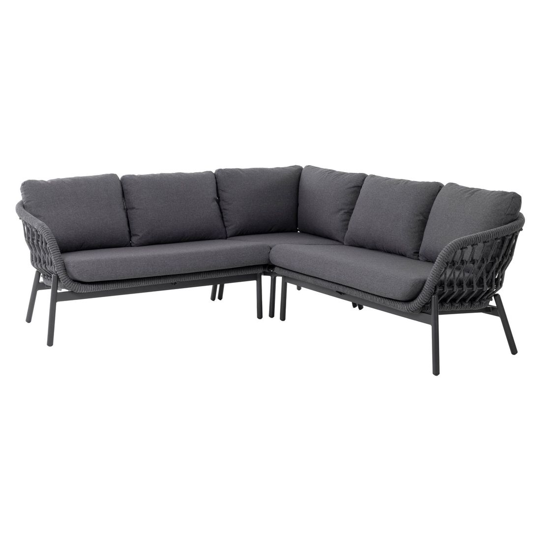 LC Garden Bari Ecklounge Aluminium/Rope/Olefin