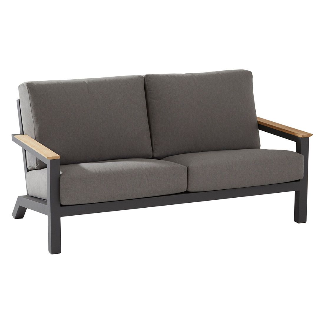 4Seasons Capitol Gartenloungesofa Aluminium/Olefin