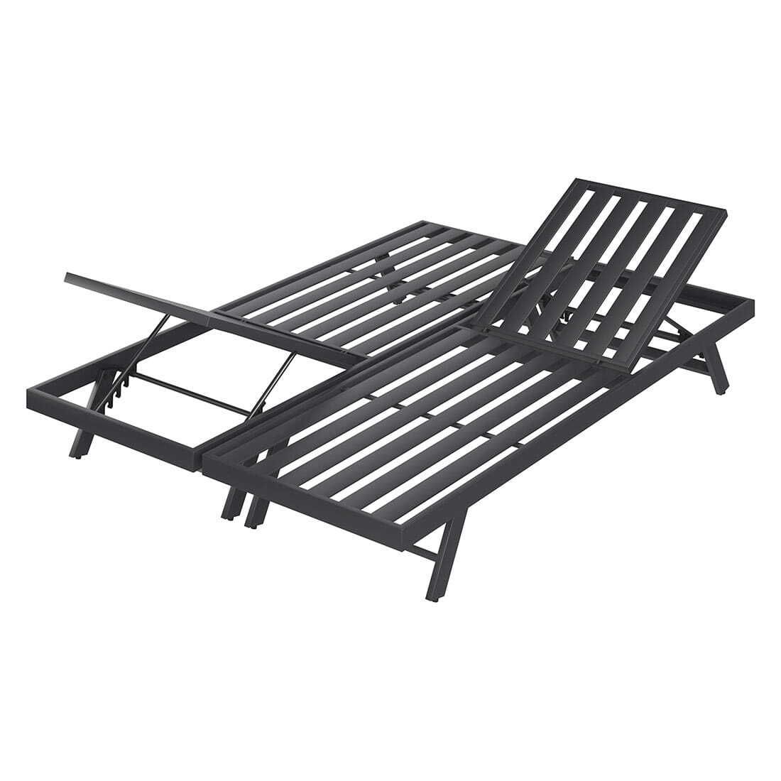 OUTLIV. Atlanta Doppelliege Aluminium/Olefin