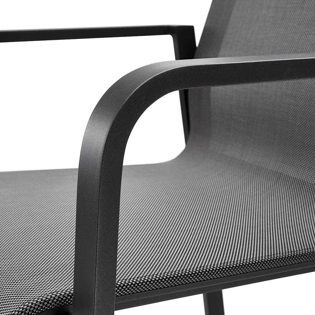 OUTLIV. Julia Gartenmöbel-Set M (4 Plätze) mit Kettler Cubic Tisch 160x90cm