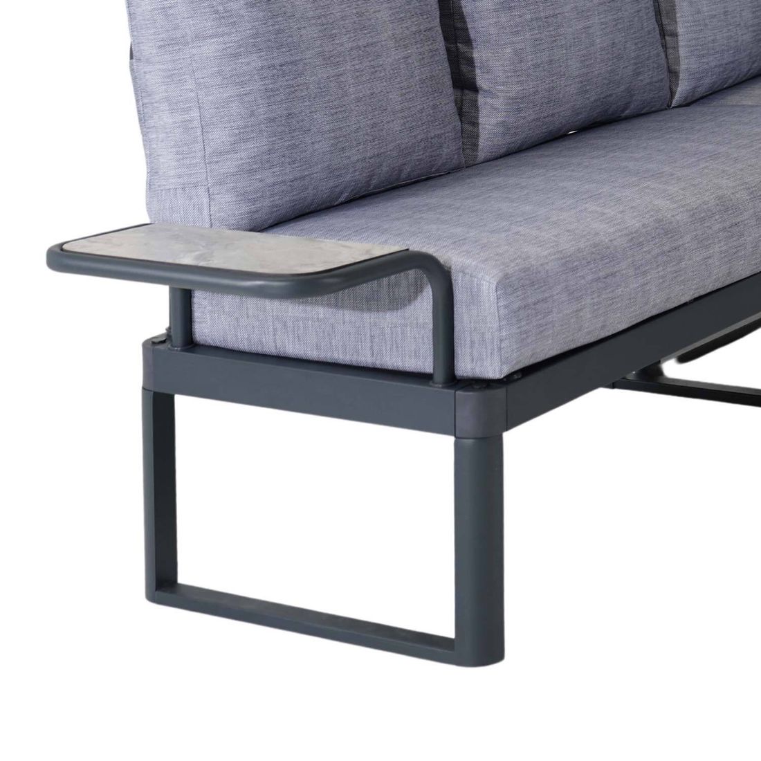 OUTLIV. Pandora Gartenloungesofa Aluminium/Polyester