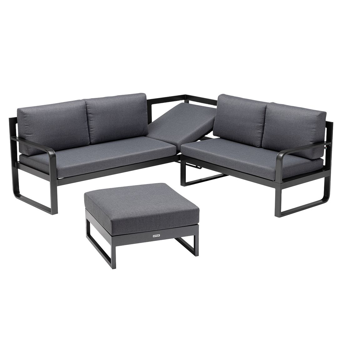 Kettler Ocean Ecklounge verstellbar Aluminium/Polyester