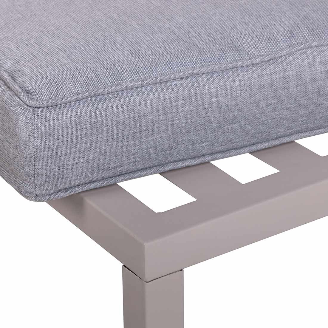 OUTLIV. Dininglounge Stahl/Olefin