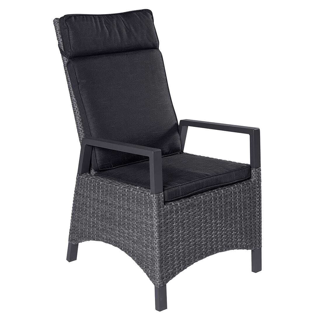 LC Garden Keramo Gartenmöbel-Set L verstellbar 6 (Plätze) Tisch 160/210x100cm