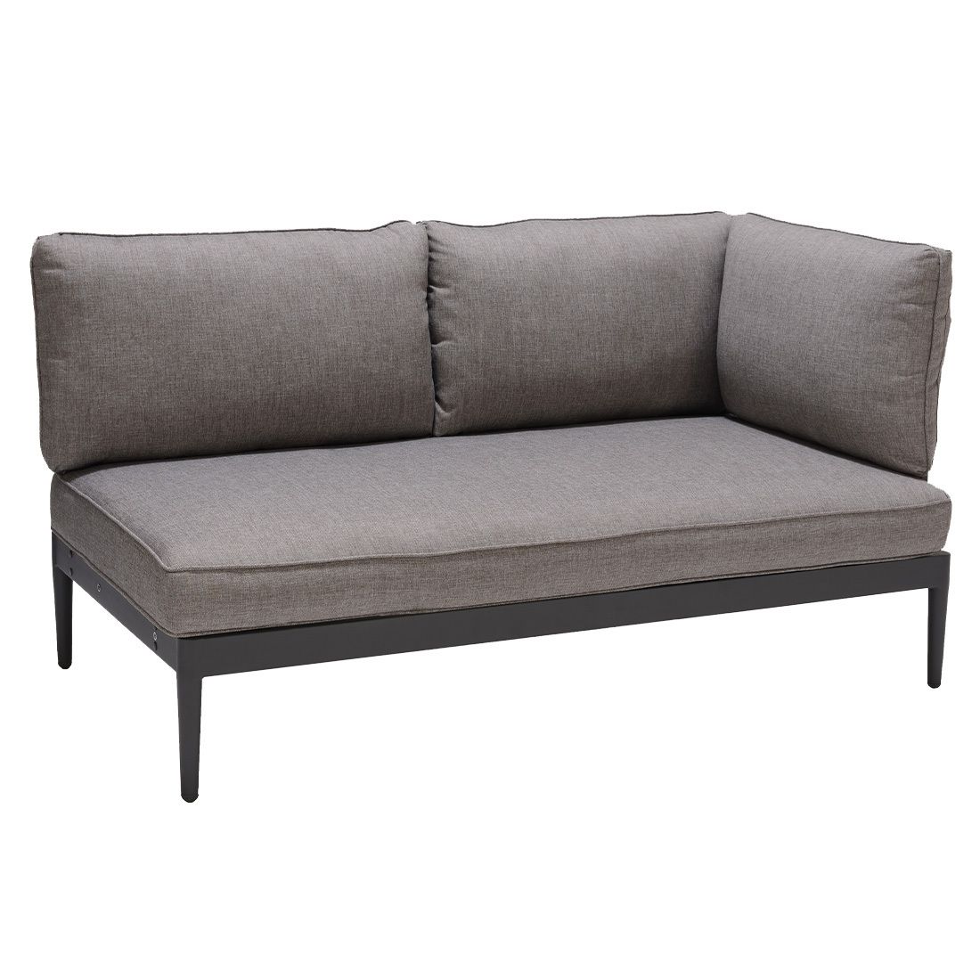 LifestyleGarden Topaz Gartenloungesofa Aluminium/Olefin