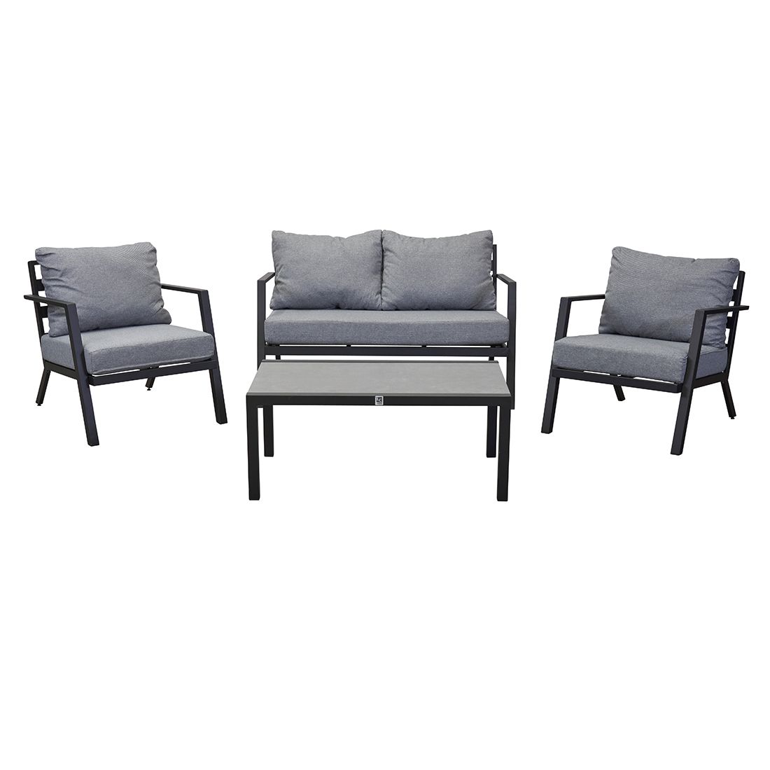LC Garden Bondino Loungeset inkl. Loungetisch Aluminium/Polyester