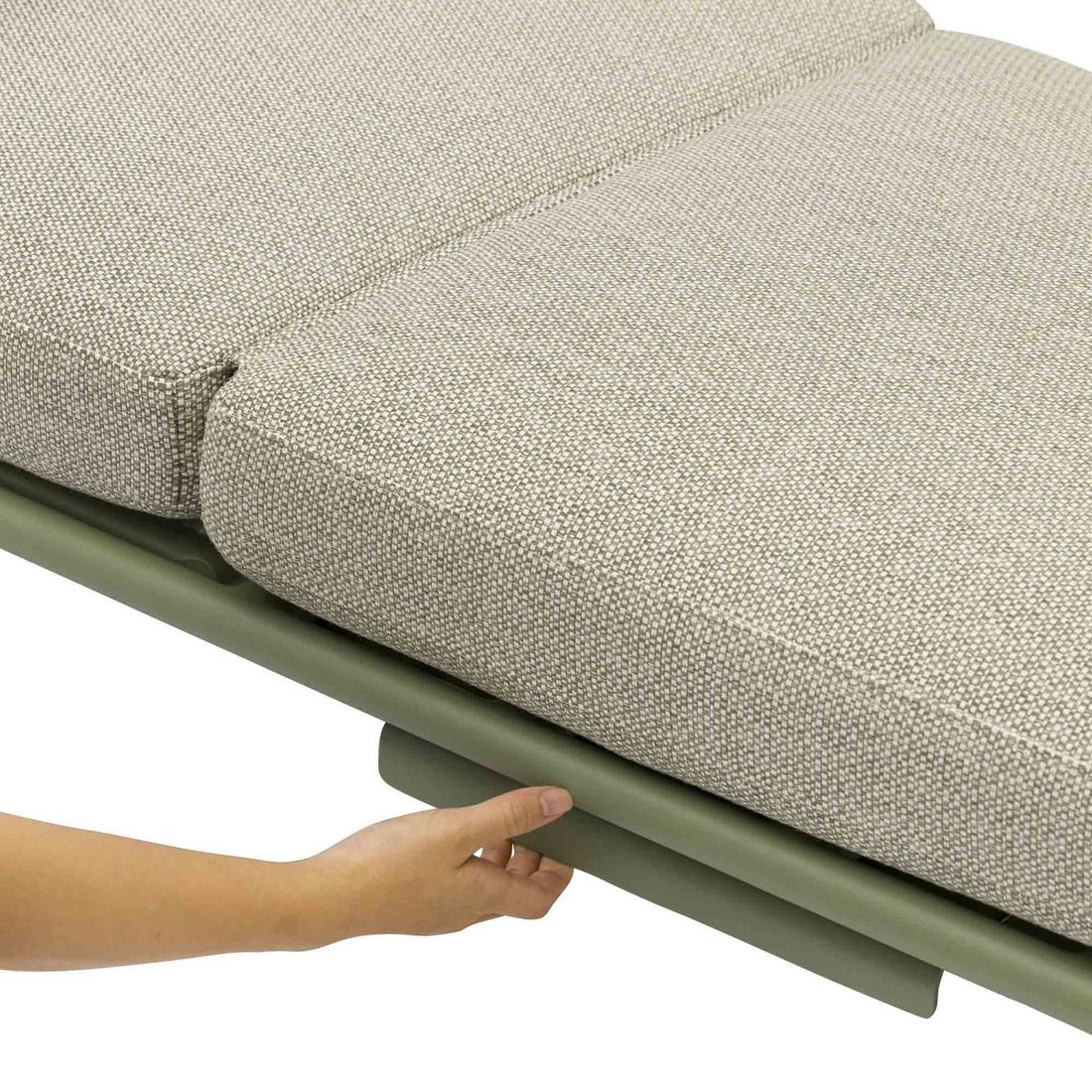 Zebra Somerset Gartenloungesofa Aluminium/Sunproof