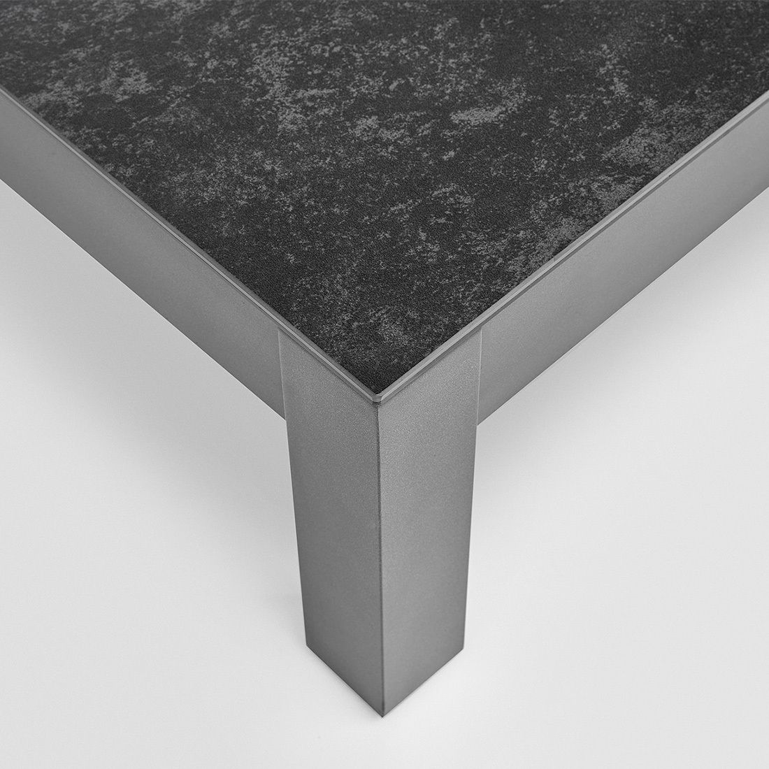 Kettler Comfort Loungetisch Aluminium/Glaskeramik