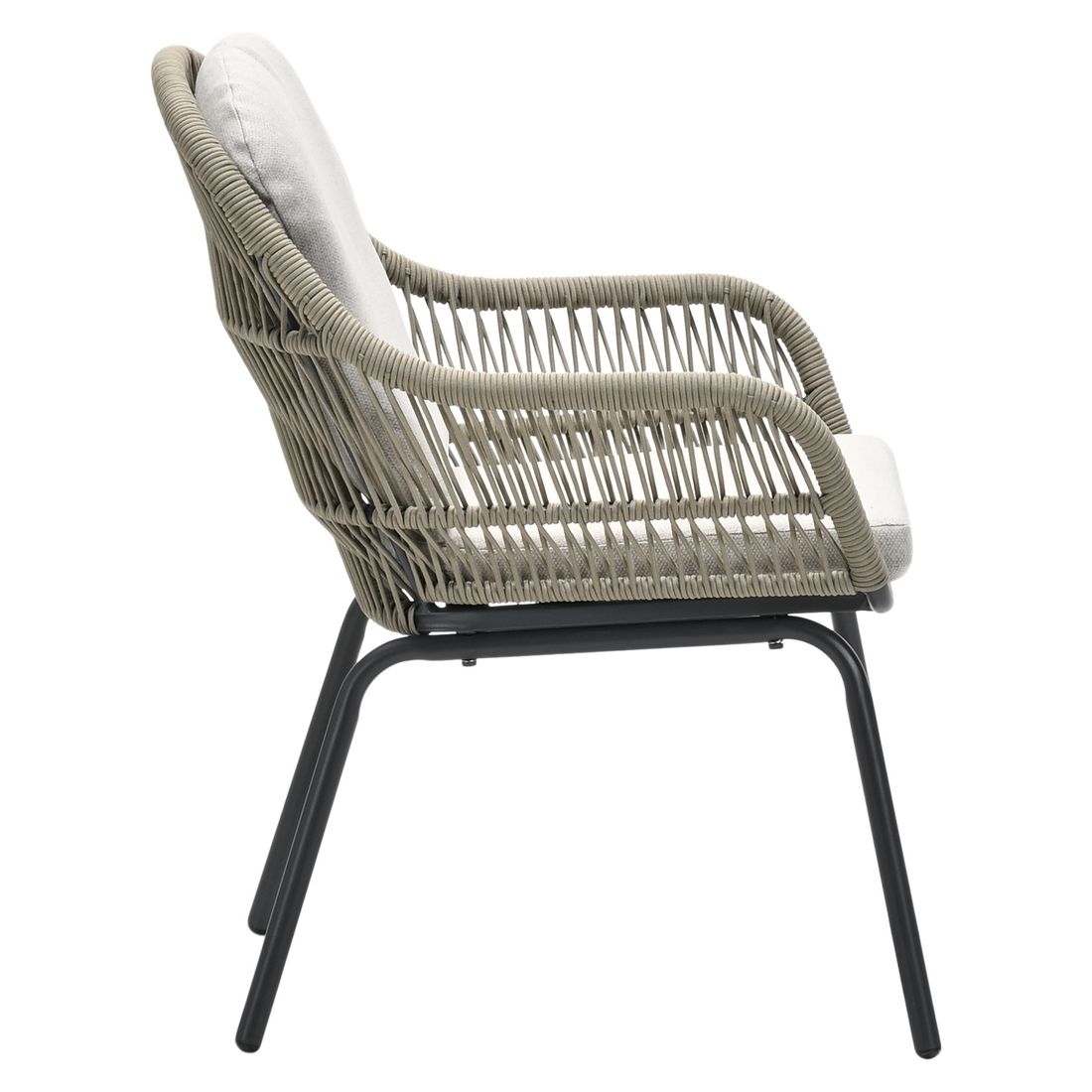 Garden Impressions Triton Gartensessel Aluminium mit Sitz-und Rückenkissen