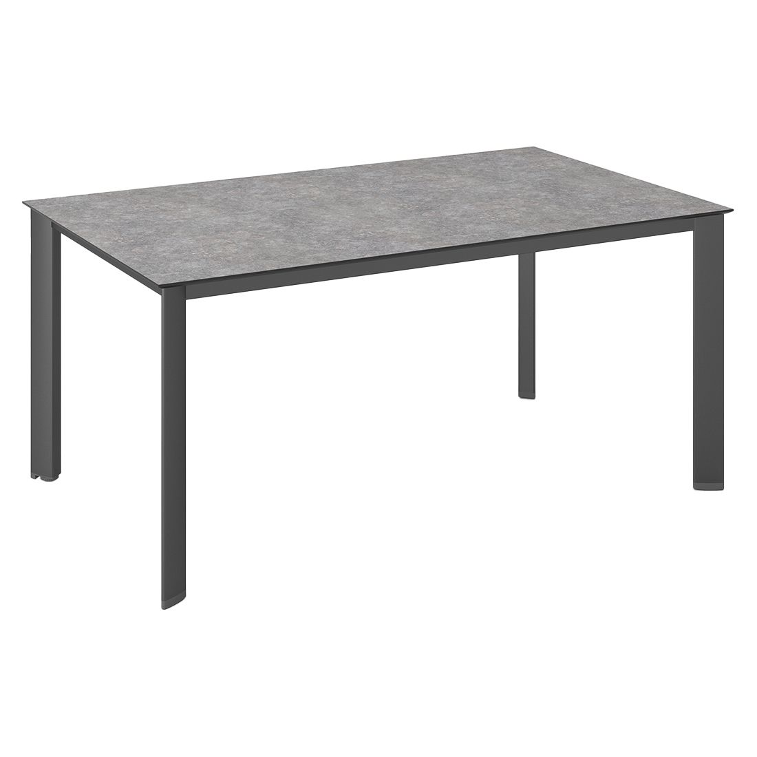 Kettler Edge Gartentisch 160x95cm Aluminium/HPL