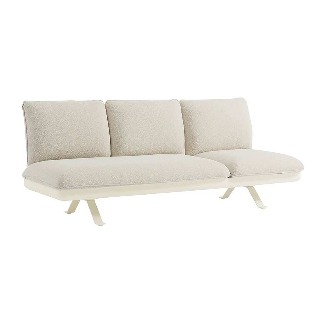 Zebra Sky Neo Gartenloungesofa verstellbar Aluminium/Sunproof