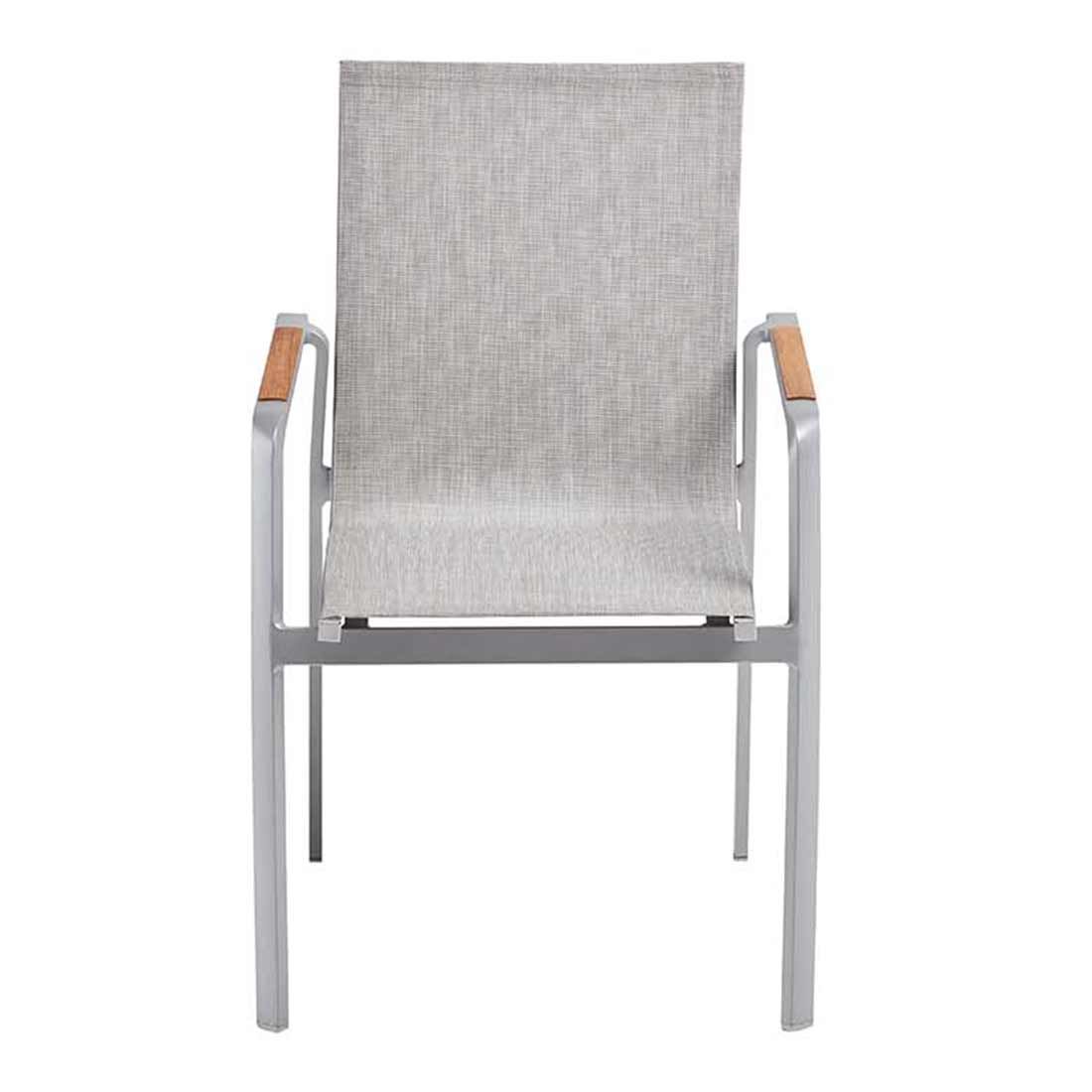 Kettler Diamond Stapelsessel Aluminium/Outdoorgewebe