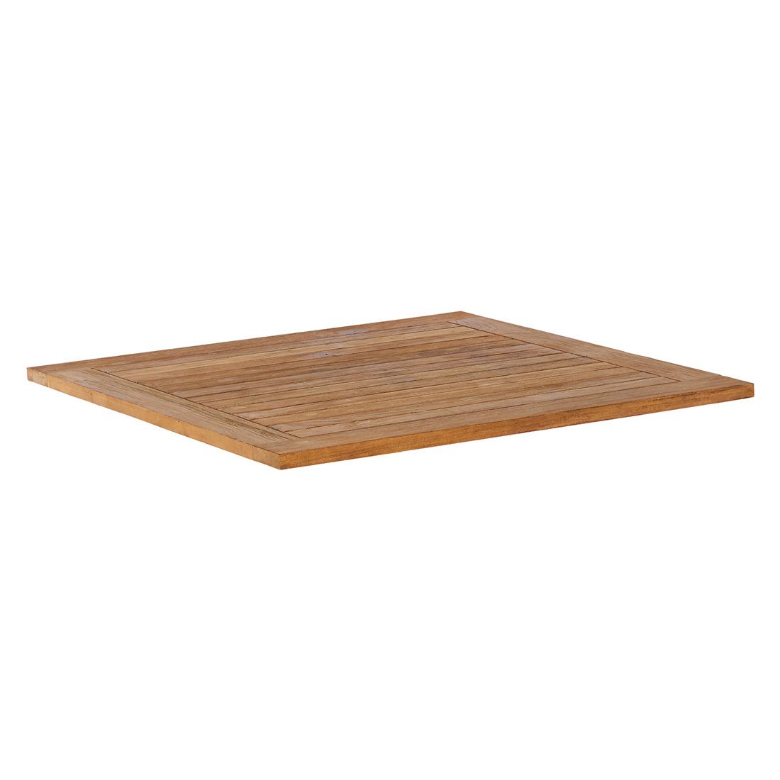 OUTLIV. Gartentisch-Platte 80x80cm Teak recycelt