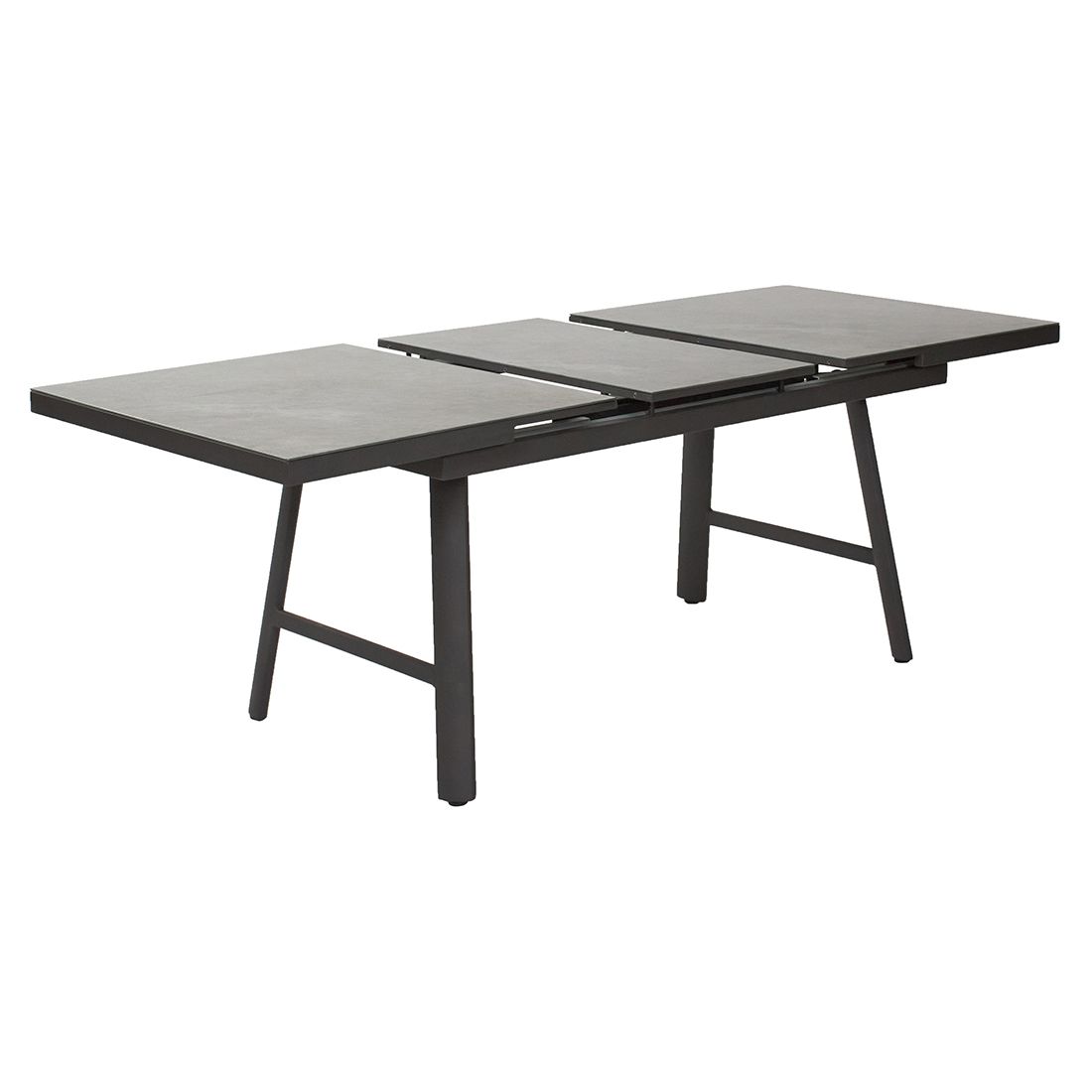 LC Garden Bondino II Gartenmöbel-Set L verstellbar (6 Plätze) Tisch 160/210x90cm