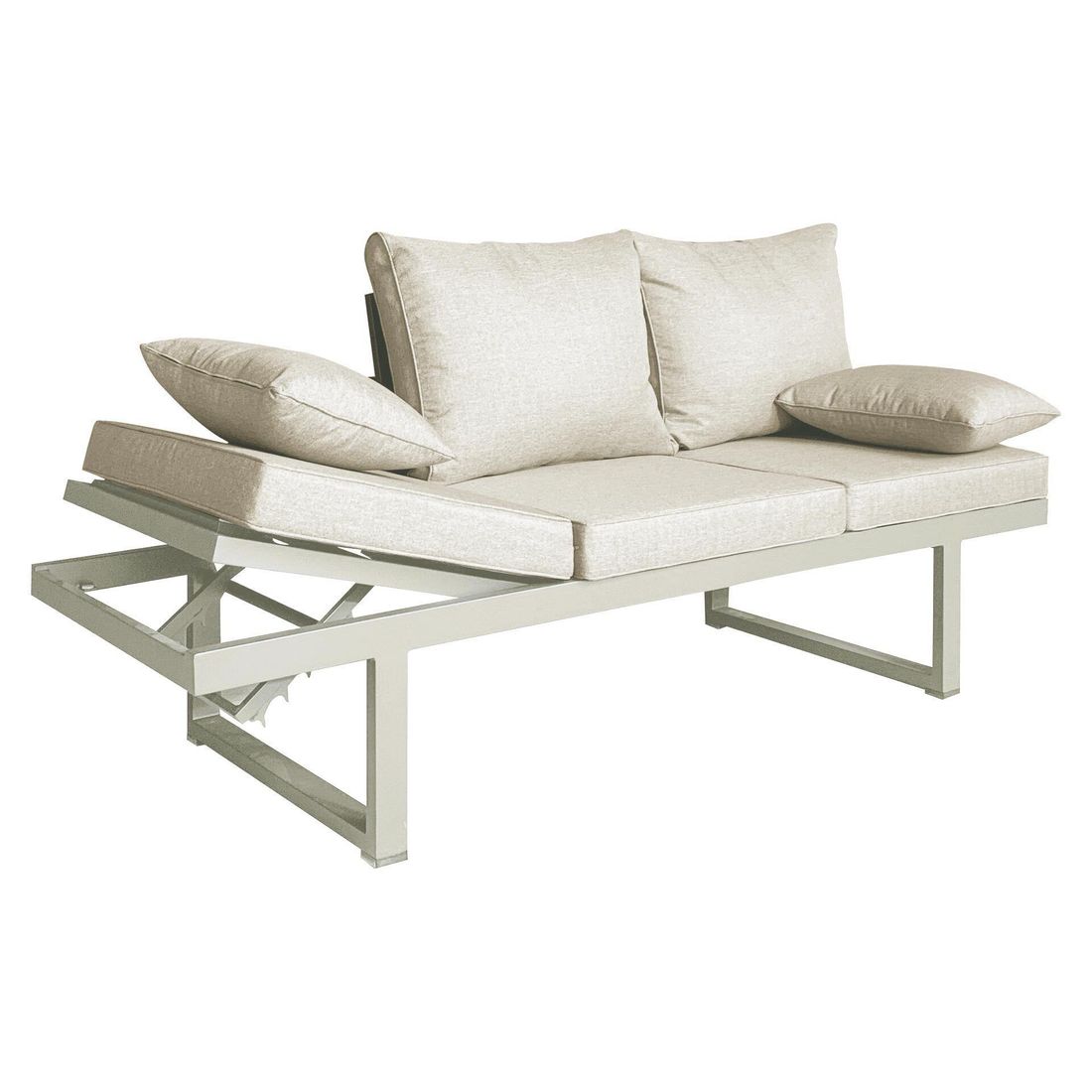 LC Garden Bondino Dininglounge Tisch 180x90cm Aluminium/Olefin