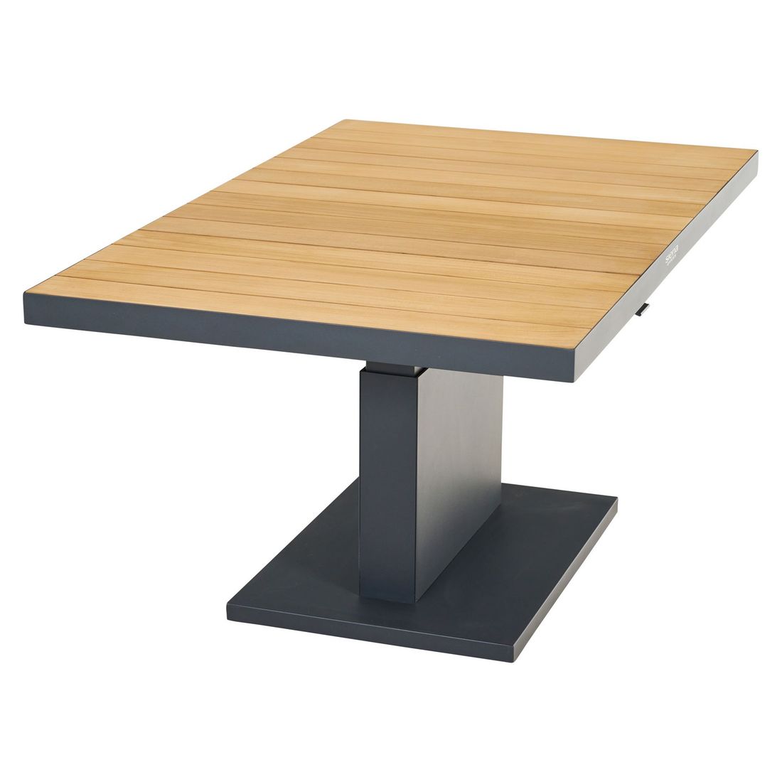 Siena Garden Talina Lifttisch Aluminium/Teak