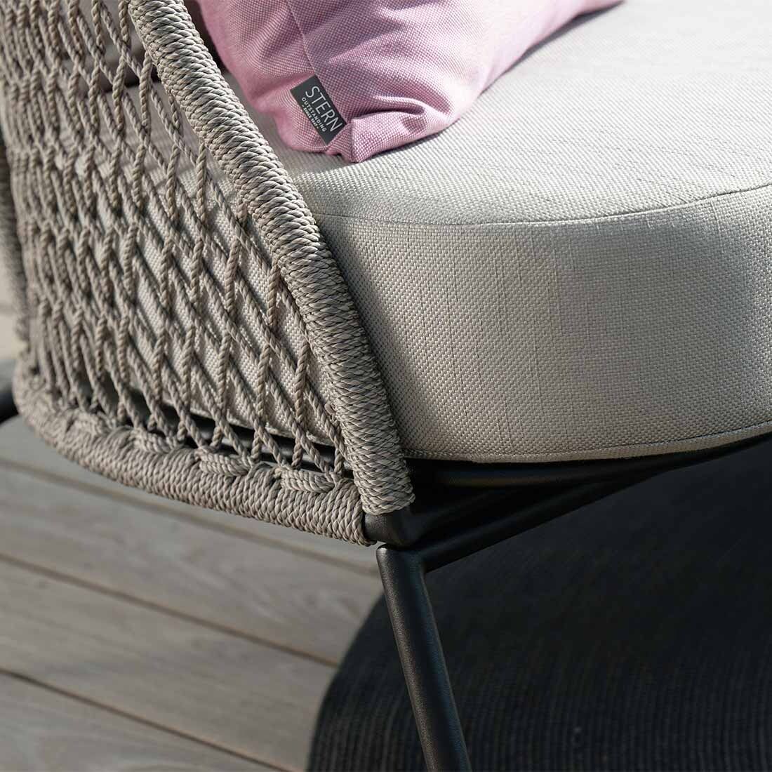 Stern Odea Gartenloungesofa Aluminium/Rope/Polyacryl