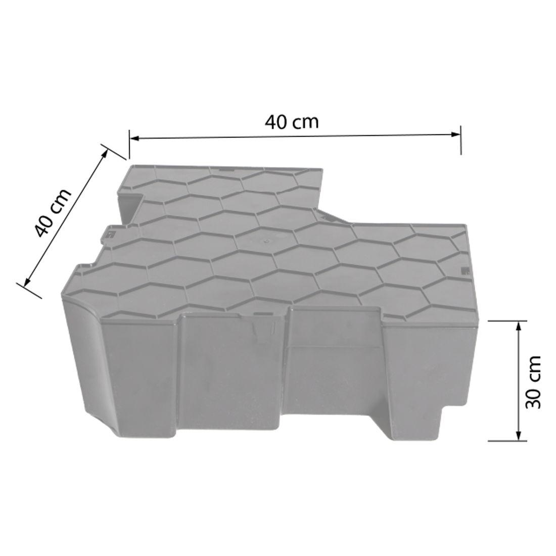 Glatz Behälter-Set zu Rollensockelrahmen M4, 90/120kg
