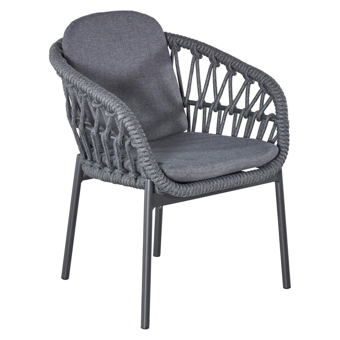 LC Garden Bari Gartensessel Aluminium mit Sitz- und Rückenkissen