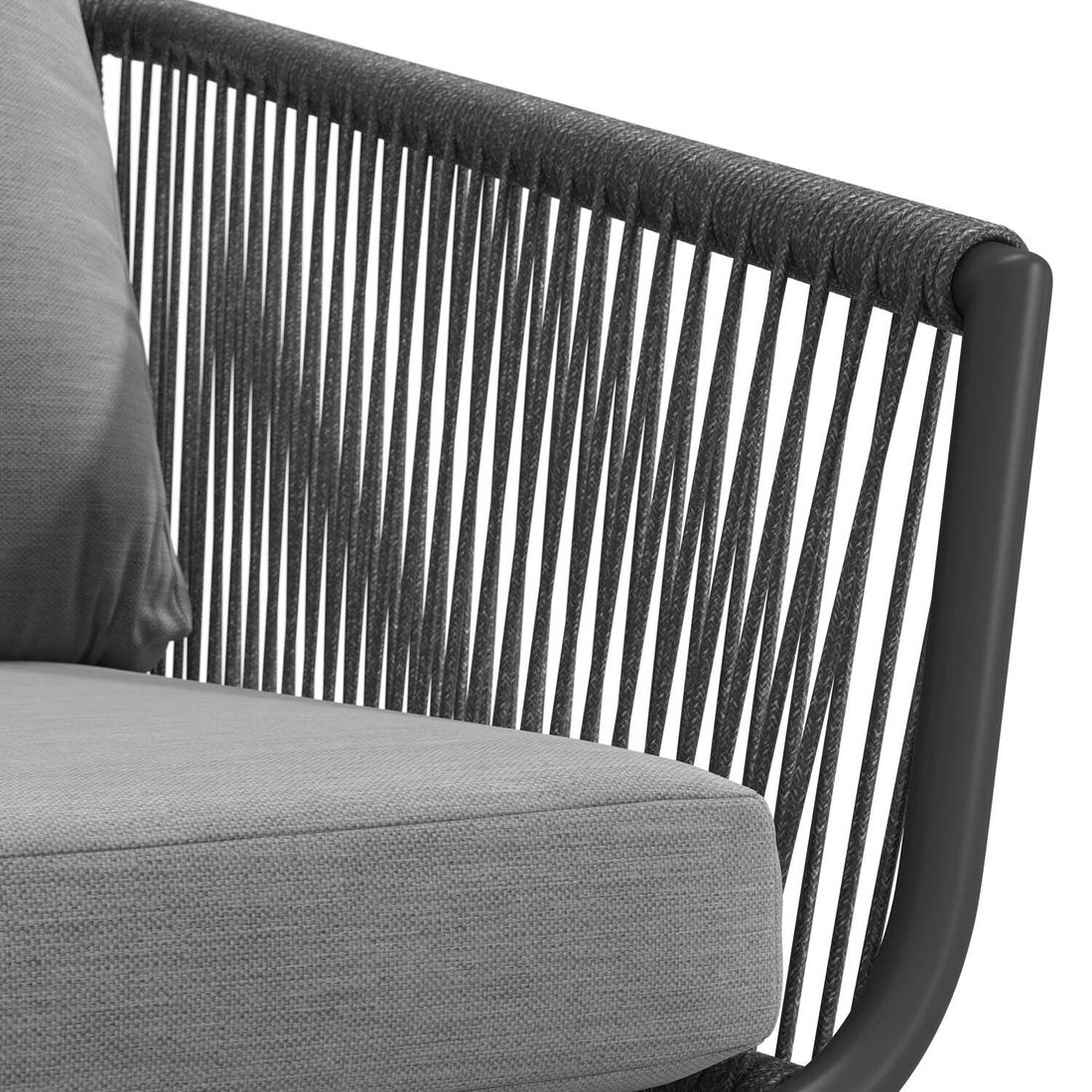 OUTLIV. Alex Gartenloungesofa Aluminium/Rope/Olefin