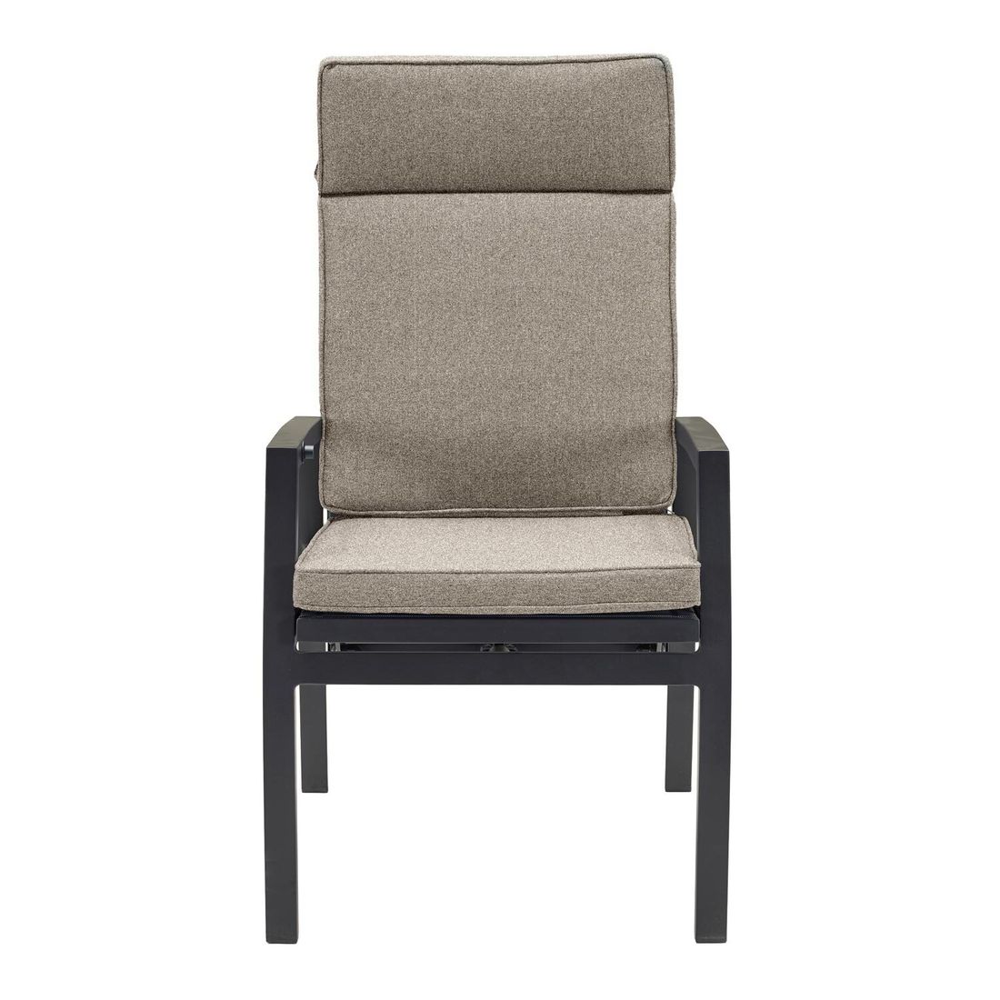 LC Garden Avena Gartensessel Sitztiefe verstellbar Aluminium mit Sitz- und Rückenkissen