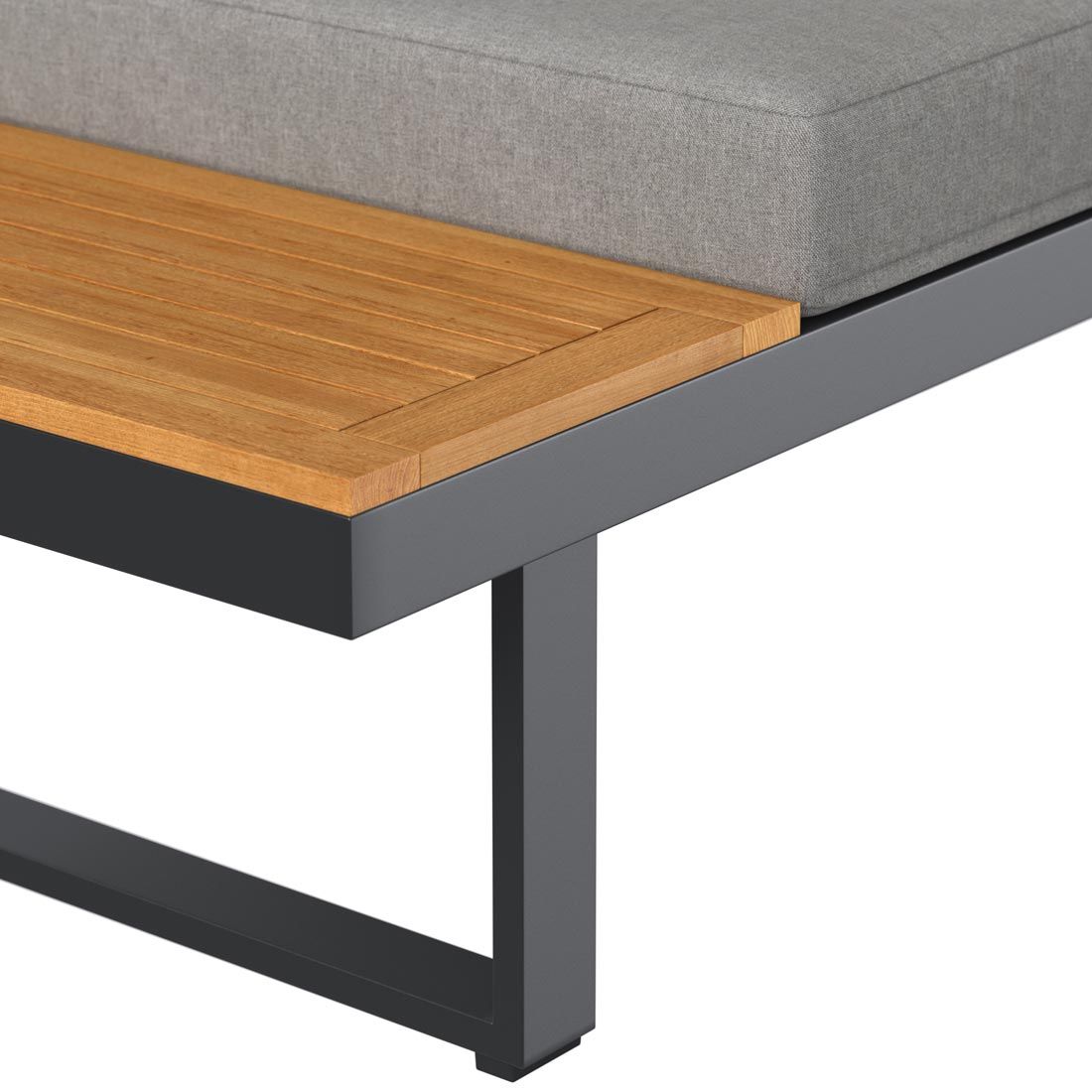 OUTLIV. Alpha Ecklounge inkl. Loungetisch Aluminium/Polyester