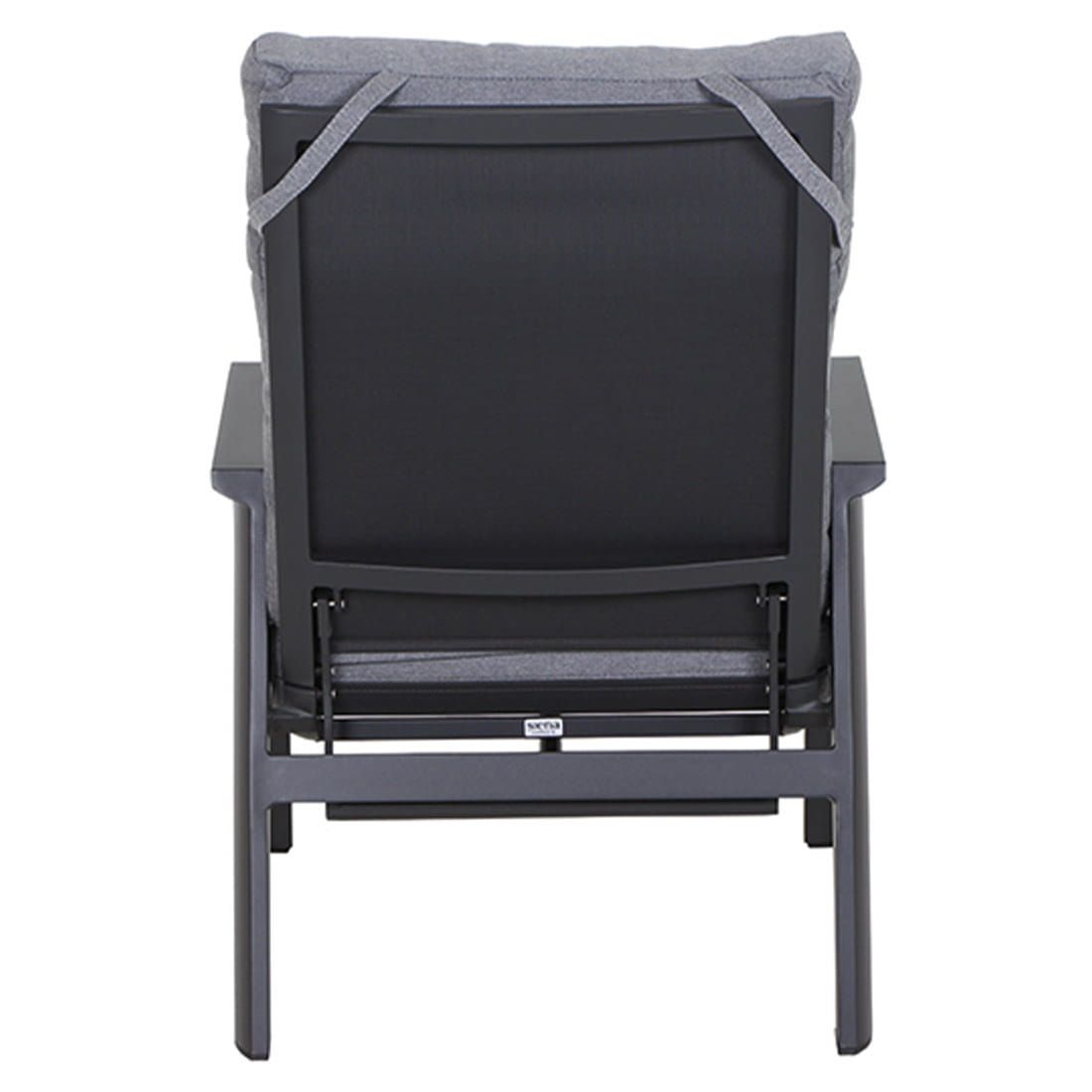 Siena Garden Valencia Loungesessel verstellbar Aluminium/Polypropylen