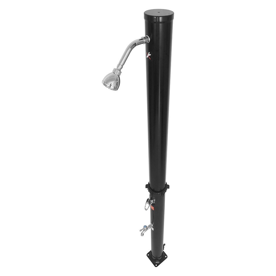 OUTLIV. Solar Gartendusche Warmwasser Ø11x216cm