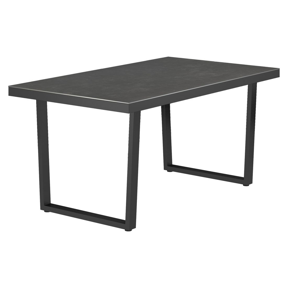OUTLIV. Atlanta Dininglounge verstellbar Tisch 160x90cm Aluminium/Olefin