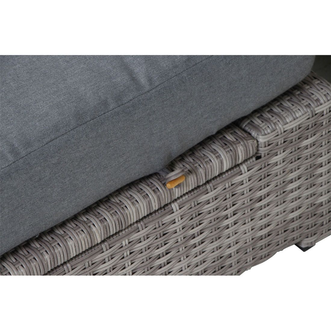 Siena Garden Lobos II Daybed Geflecht/Textil inkl. Kissen