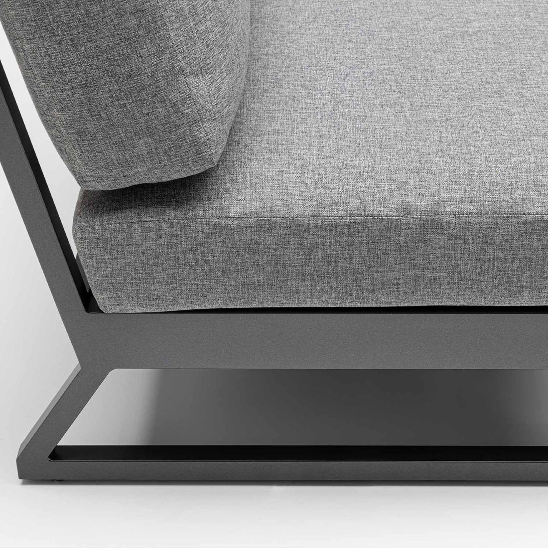Kettler Ocean Skid Platform Loungeset inkl. Loungetisch Aluminium/Olefin