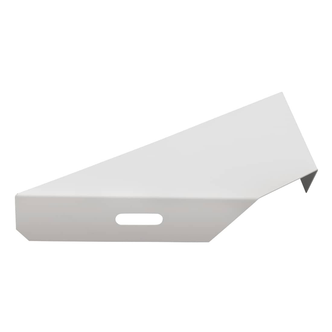 OUTLIV. Ecktablett für Hocker 90,5x35cm Aluminium