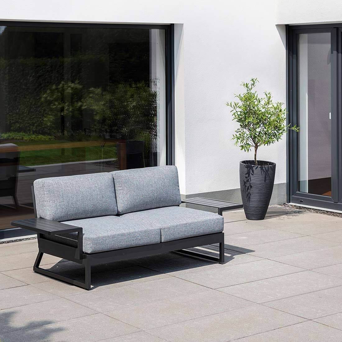 Kettler Ocean Skid Platform Gartenloungesofa Aluminium/Olefin