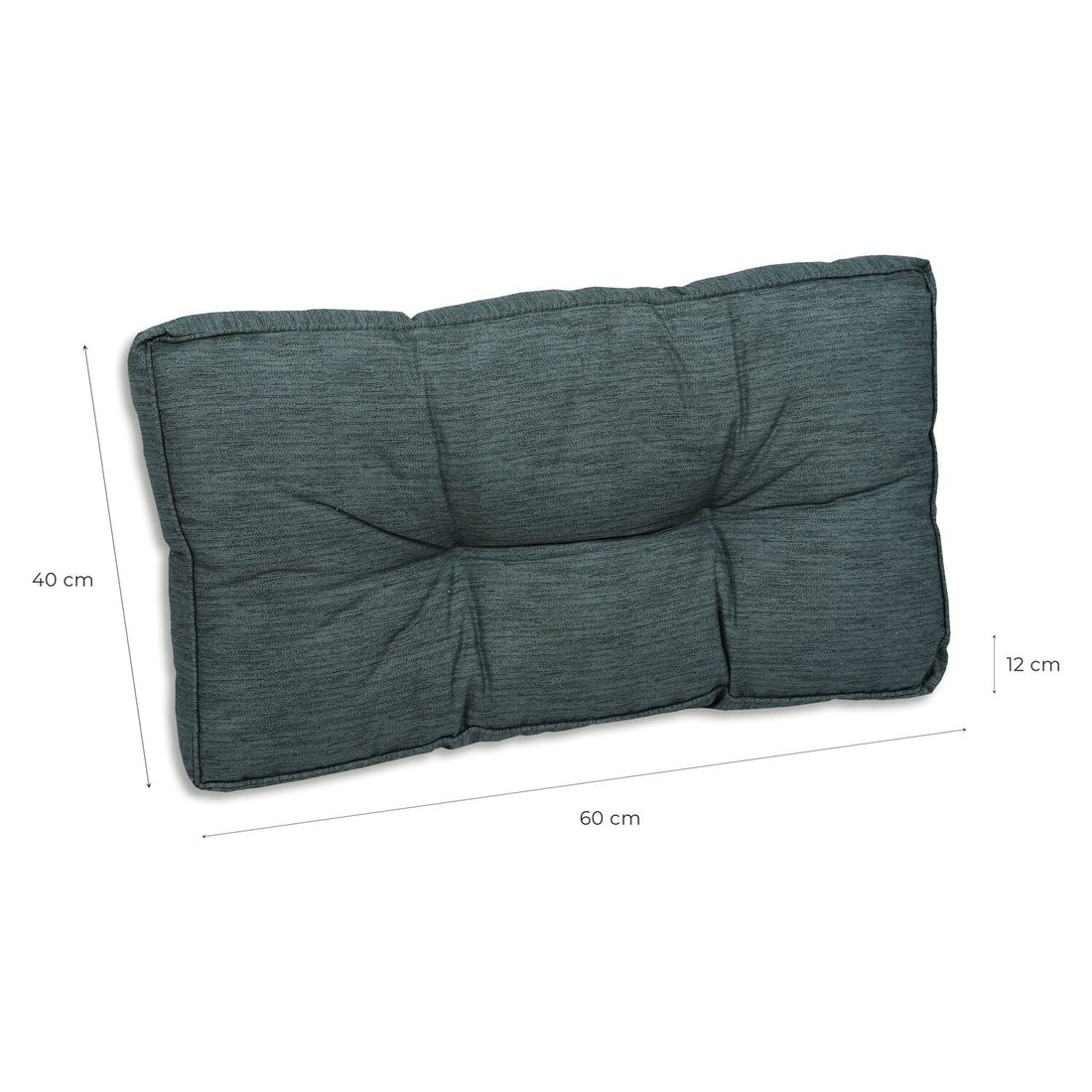OUTLIV. Lounge-Ersatzkissen f. Eckmodul 73 cm Des.802