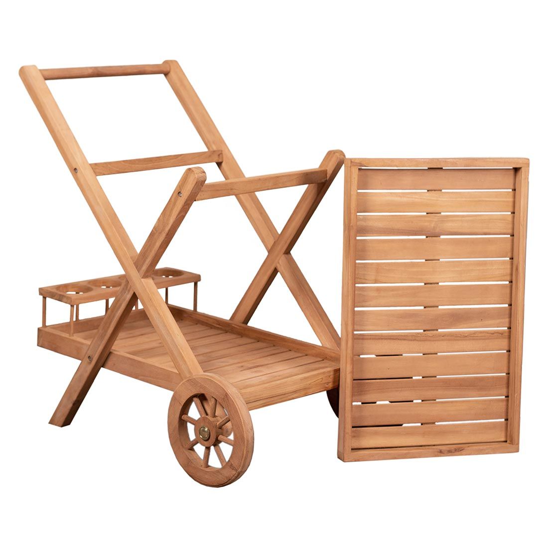 deVries Woodie Servierwagen Teak