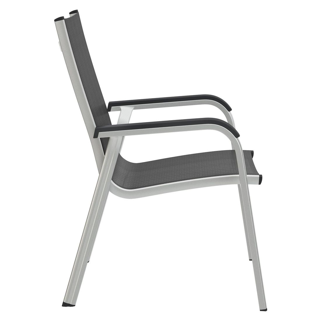 Kettler Basic Plus Stapelsessel Aluminium/Outdoorgewebe