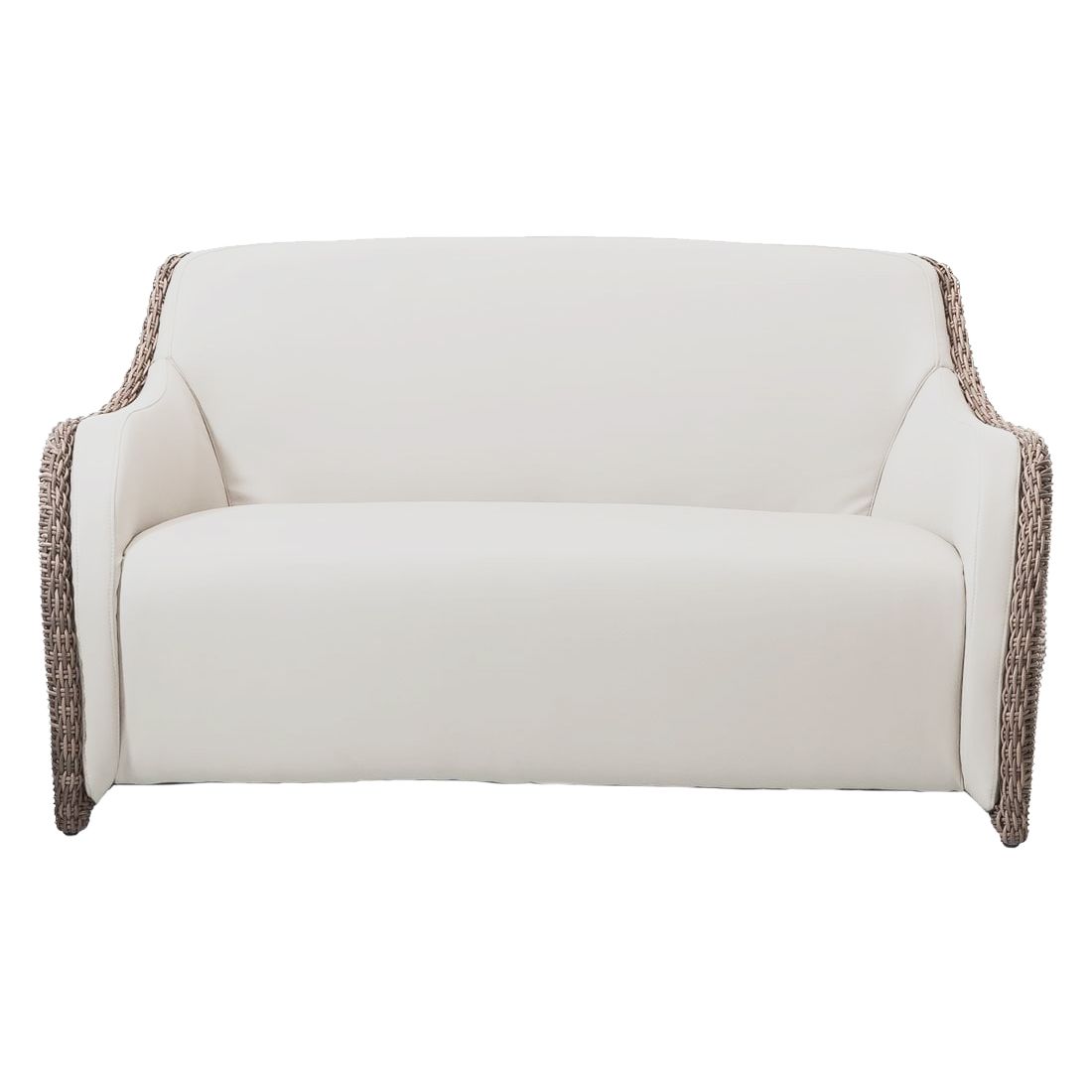 Domus Ventures Luxor Gartensofa Halbrundgeflecht/MarinaPlus