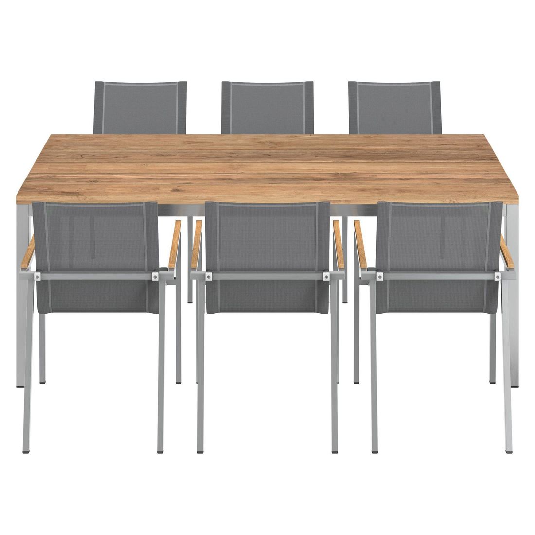 OUTLIV. Rimini Gartenmöbel-Set L (6 Plätze) Tisch 200x100cm