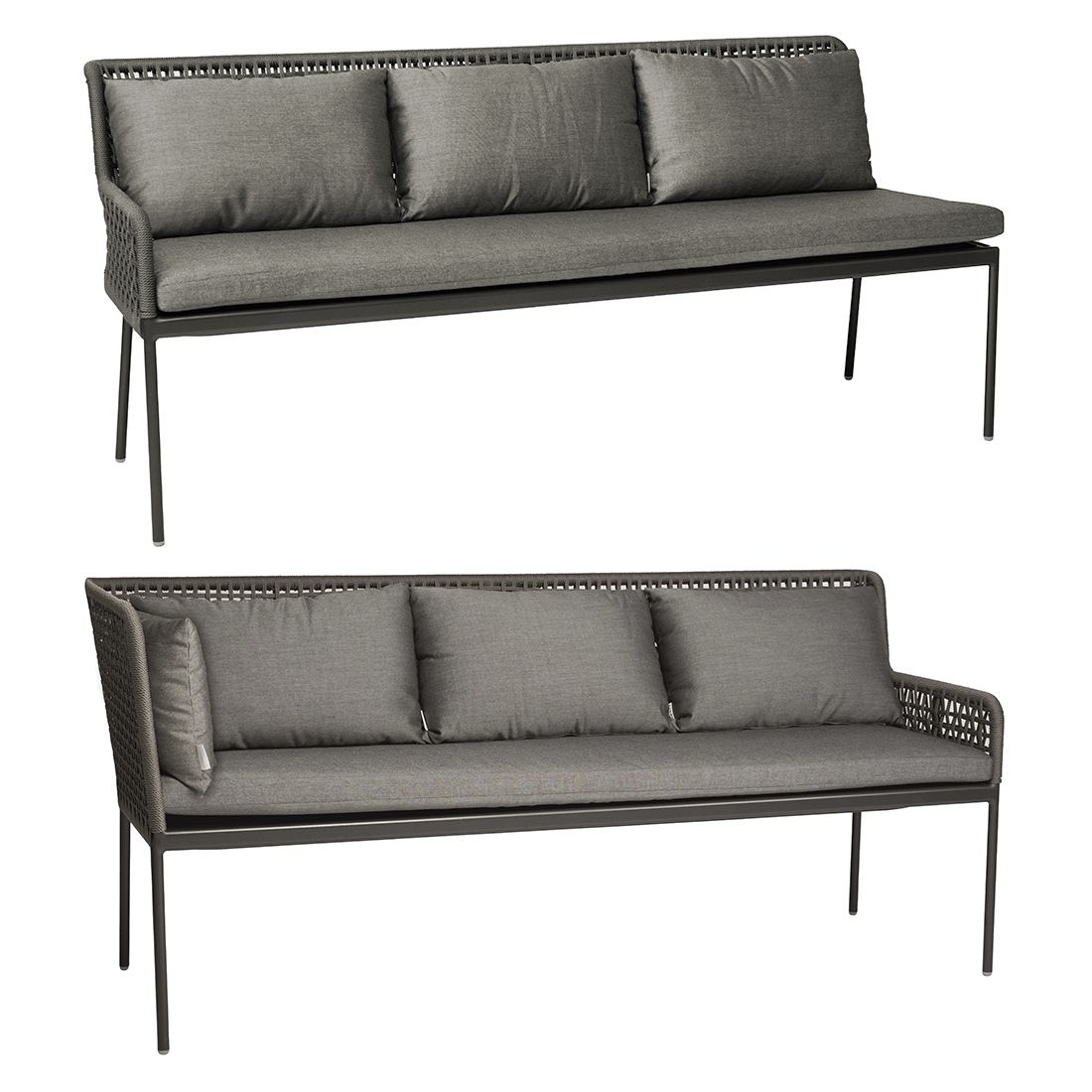 Stern Greta Ecklounge Aluminium/Polyacryl