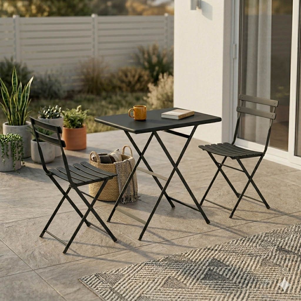 emu Arc en Ciel Gartenmöbel-Set S (2 Plätze) Tisch 70x50cm
