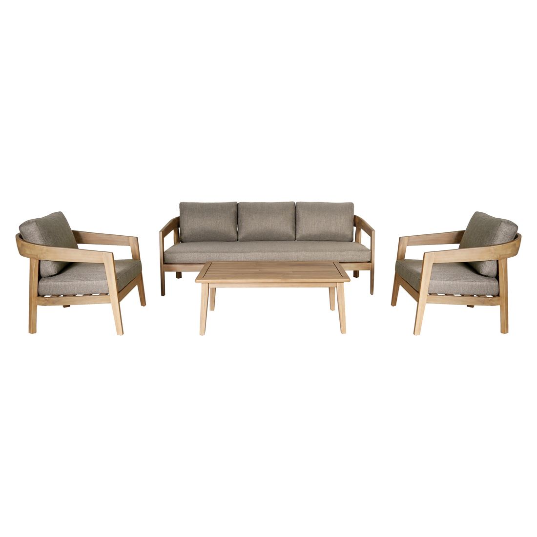 OUTLIV. Sanjo Loungeset inkl. Loungetisch Akazie/Olefin