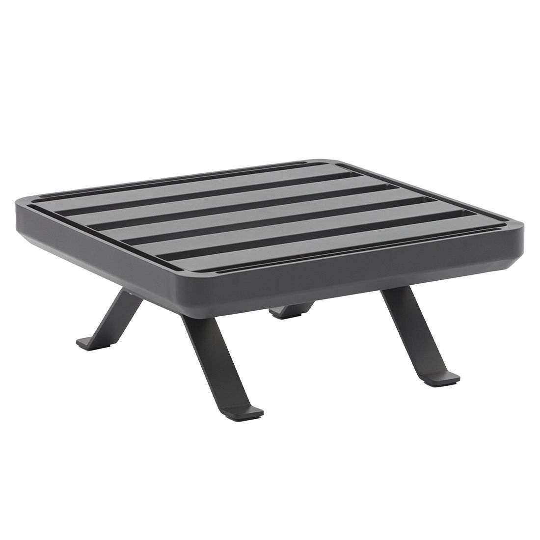 Zebra Sky Loungehocker Aluminium